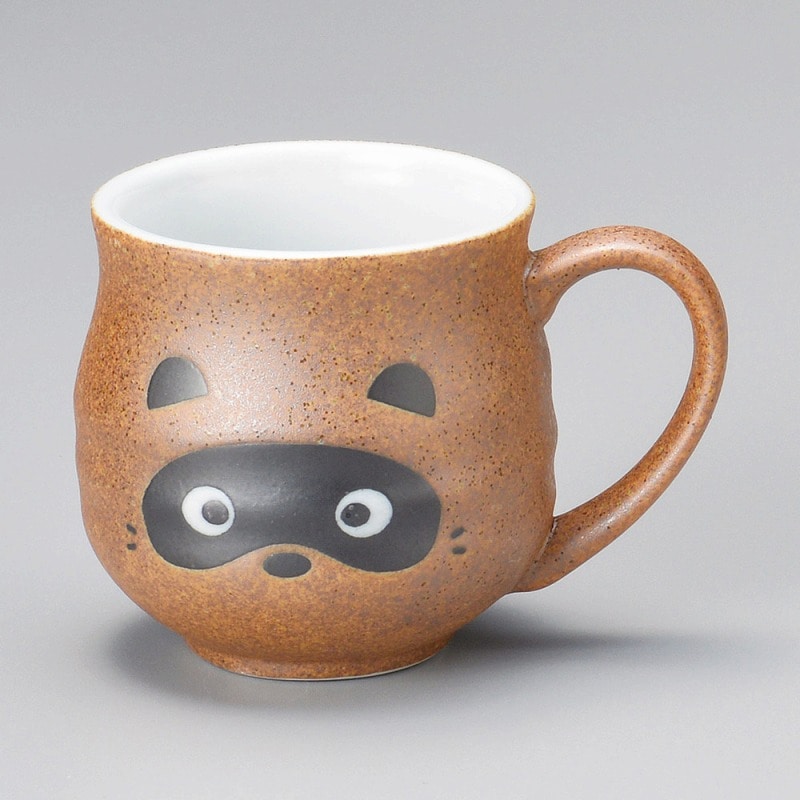金正陶器 信楽たぬきマグ(小) 1個(ご注文単位1個)【直送品】