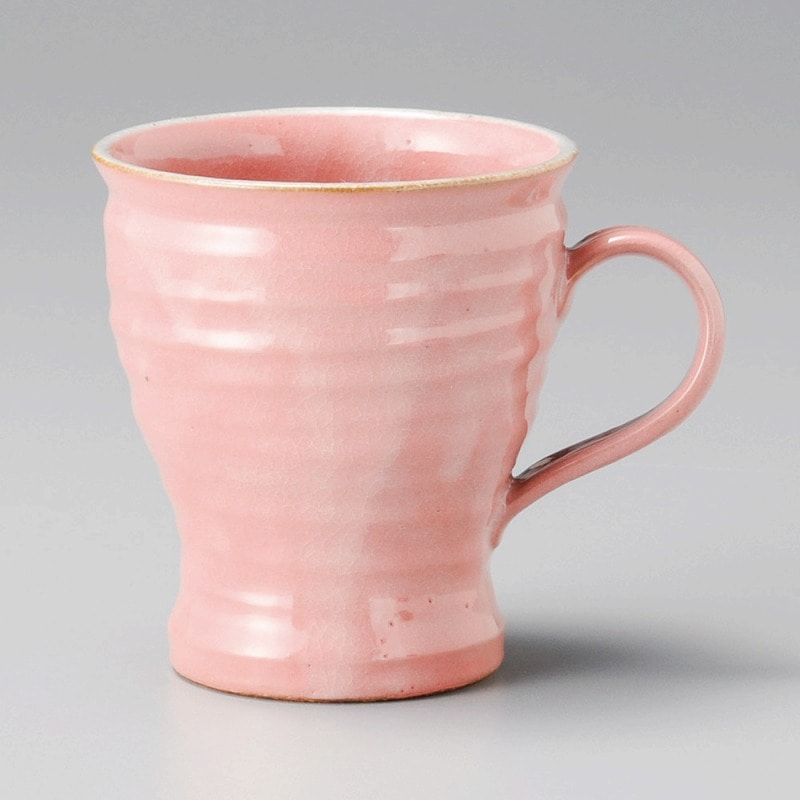金正陶器 桃釉マグ 1個(ご注文単位1個)【直送品】