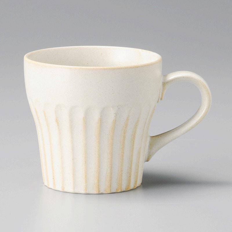 金正陶器 粉引マットシェイプマグ 1個(ご注文単位1個)【直送品】