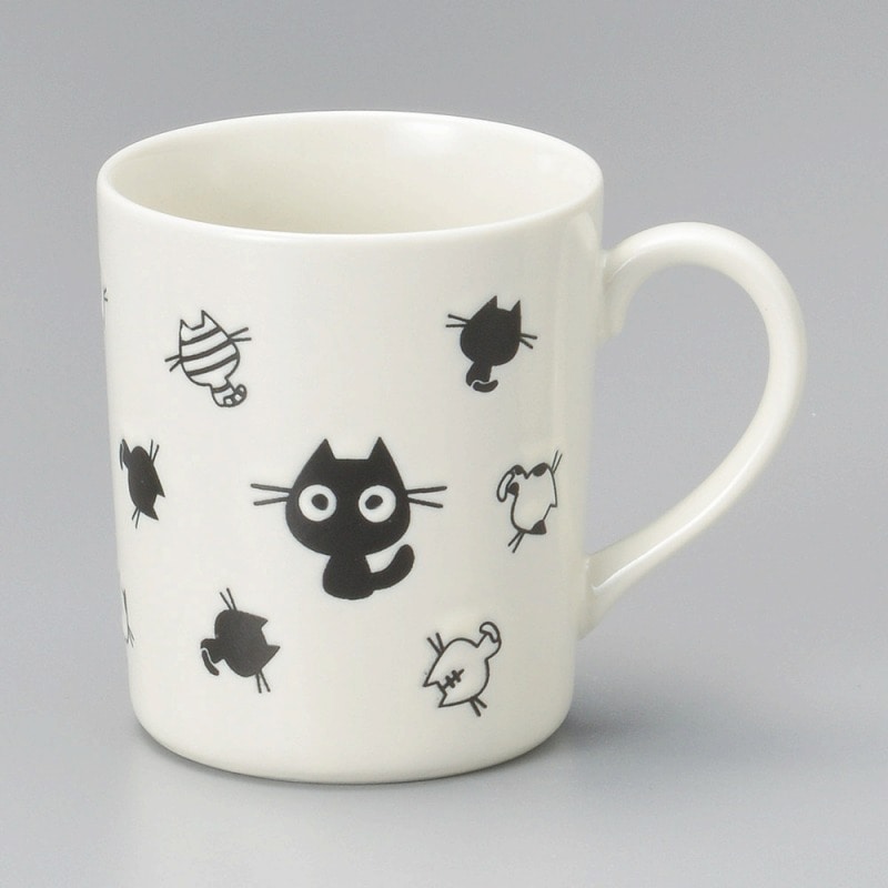 金正陶器 ネコランドマグ 1個(ご注文単位1個)【直送品】