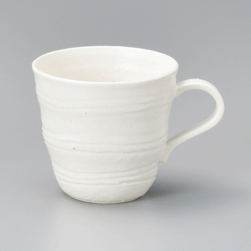 金正陶器 しおさいマグ(白) 1個(ご注文単位1個)【直送品】