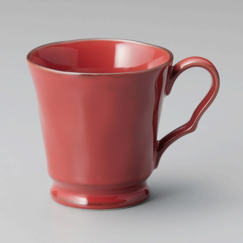金正陶器 ラフェルムヴィンテージレッドマグカップ 1個(ご注文単位1個)【直送品】