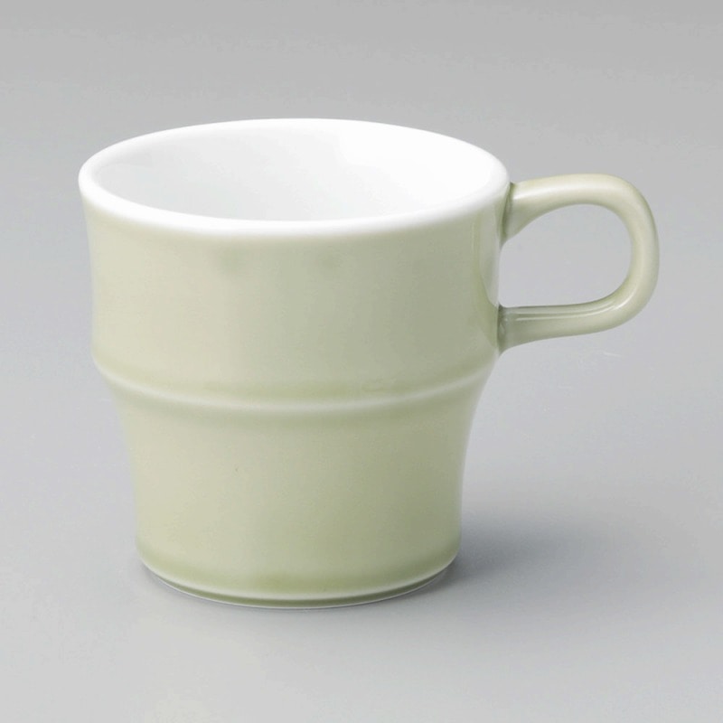 金正陶器 グリーンティーMSスタックマグ 1個(ご注文単位1個)【直送品】