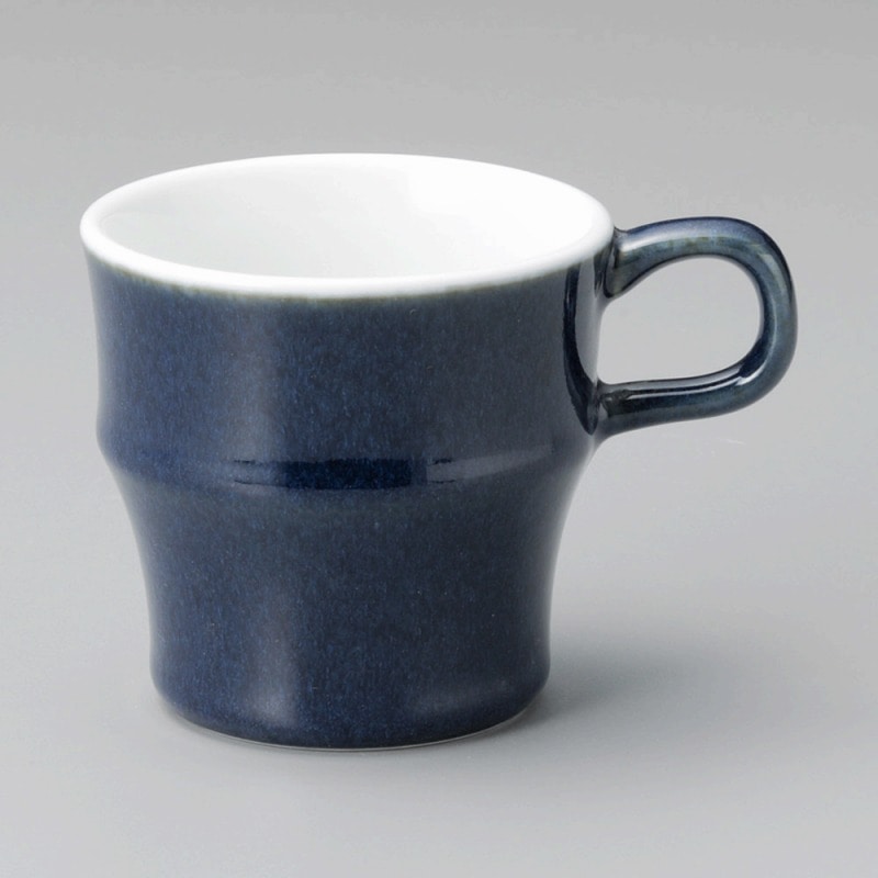 金正陶器 ネイビーMSスタックマグ 1個(ご注文単位1個)【直送品】