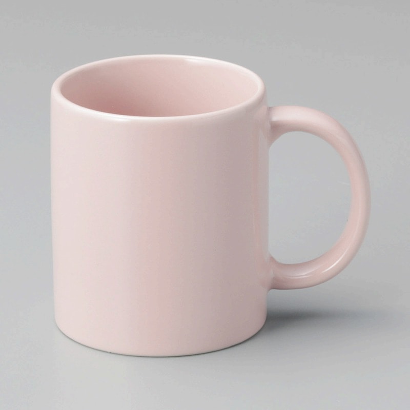 金正陶器 リサイクルカラーマグ ピンク 1個(ご注文単位1個)【直送品】