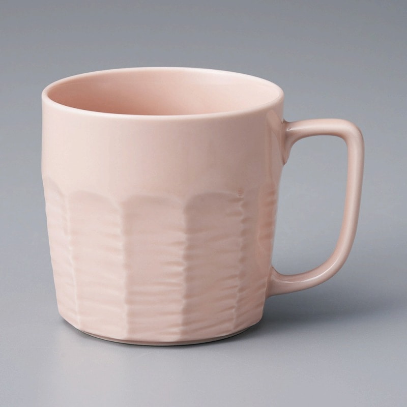 金正陶器 ピンク軽量ソギマグ 1個(ご注文単位1個)【直送品】