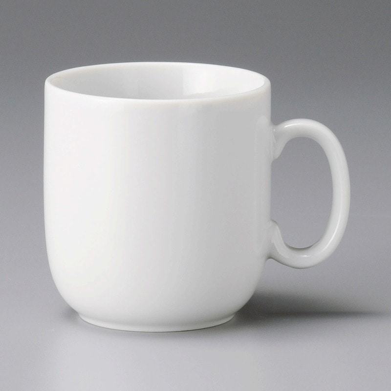 金正陶器 白Uマグ 1個(ご注文単位1個)【直送品】