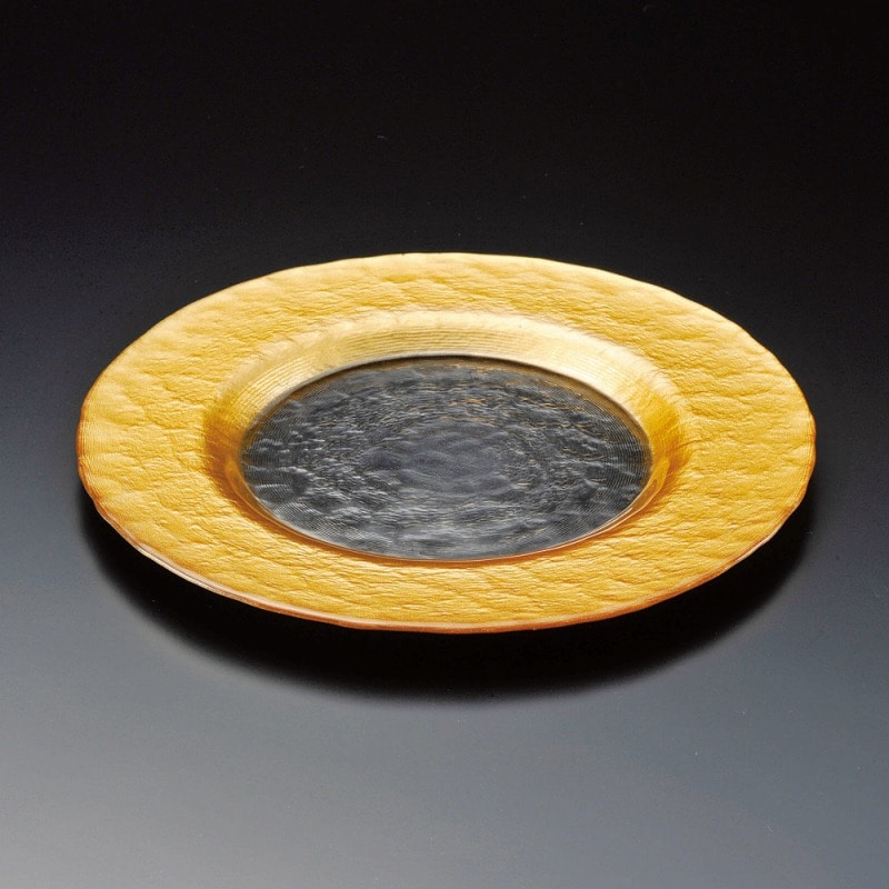 金正陶器 ゴールドリムプレート22.5cm 1個(ご注文単位1個)【直送品】