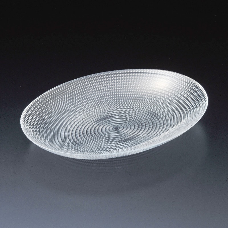 金正陶器 プリズムオーバルプレート(L) 1個(ご注文単位1個)【直送品】