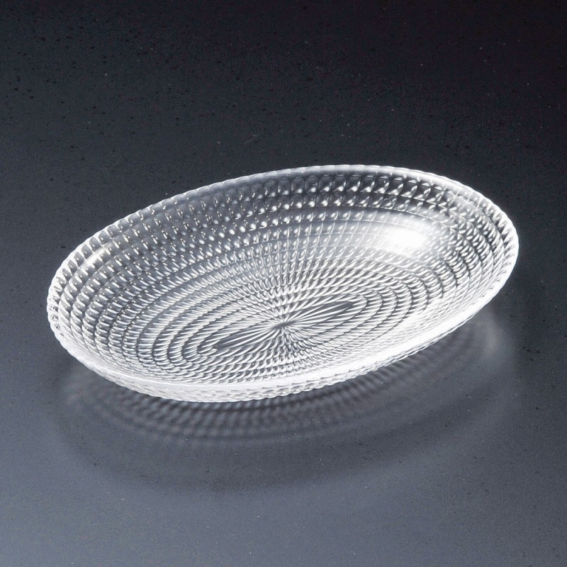 金正陶器 プリズムオーバルプレート(S) 1個(ご注文単位1個)【直送品】