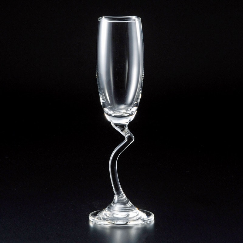 金正陶器 ｻﾙｻ ﾌﾙｰﾄｼｬﾝﾊﾟﾝ 165ml 1個（ご注文単位1個）【直送品】