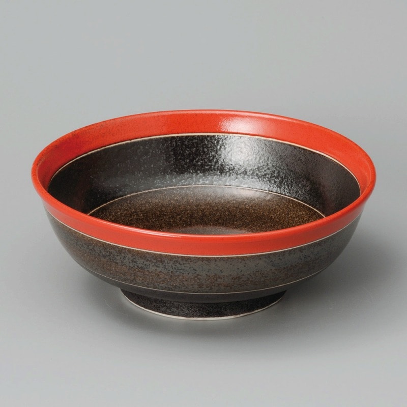 金正陶器 三色柚子5.0腰張丼 1個（ご注文単位1個）【直送品】