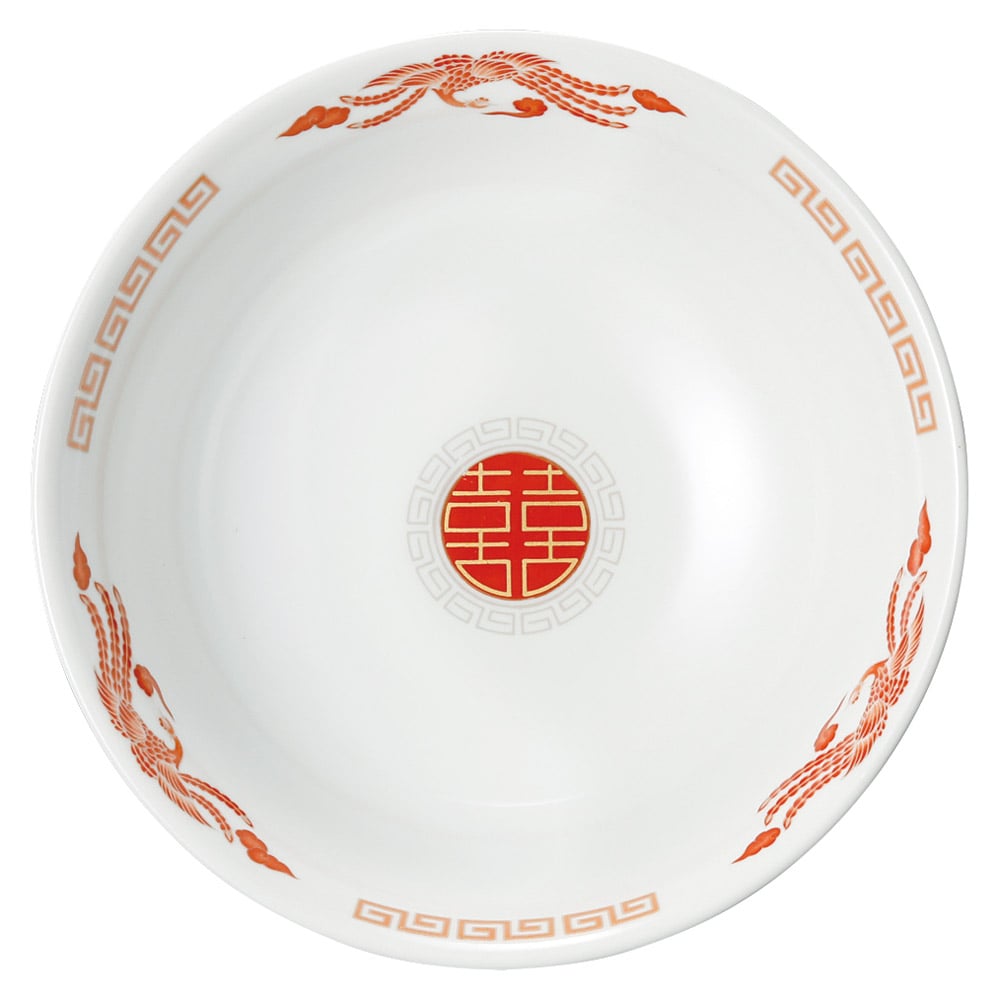 金正陶器 新北京6.8高台丼(赤) 1個(ご注文単位1個)【直送品】