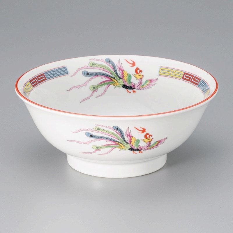 金正陶器 内外鳳凰6.8反高台丼 1個（ご注文単位1個）【直送品】