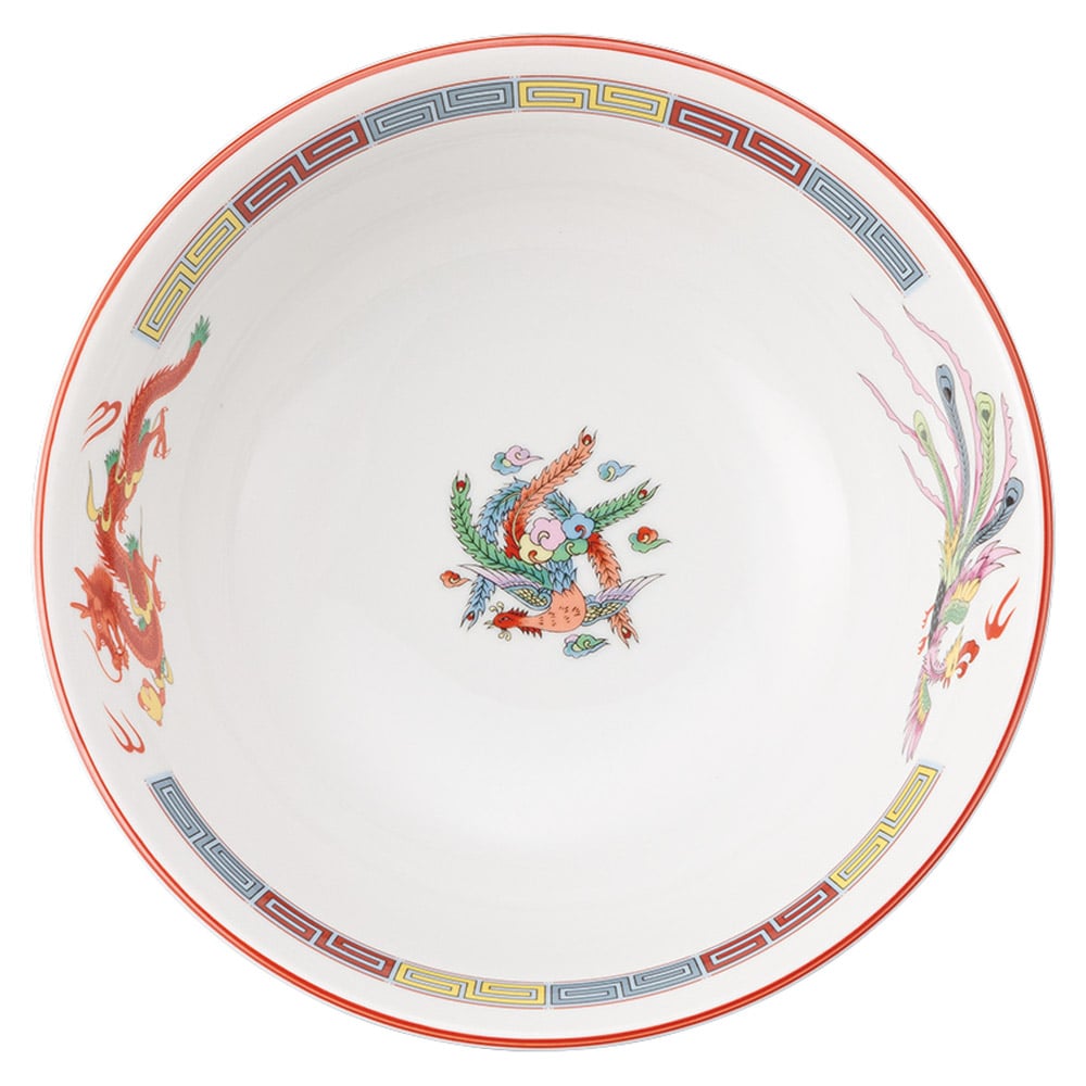 金正陶器 内外鳳凰6.8反高台丼 1個(ご注文単位1個)【直送品】