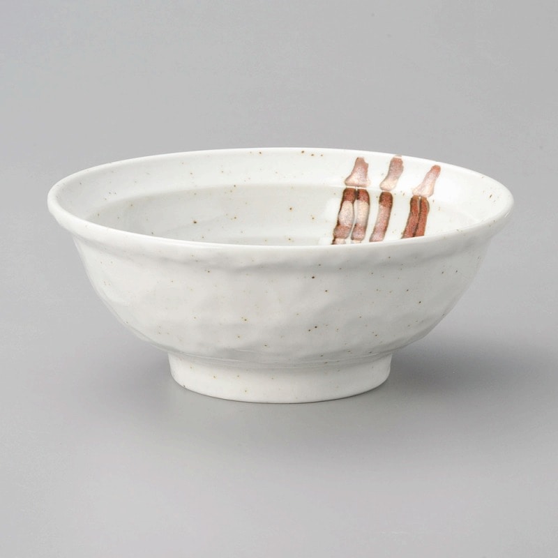 金正陶器 白萩石目6.8高台丼 1個（ご注文単位1個）【直送品】