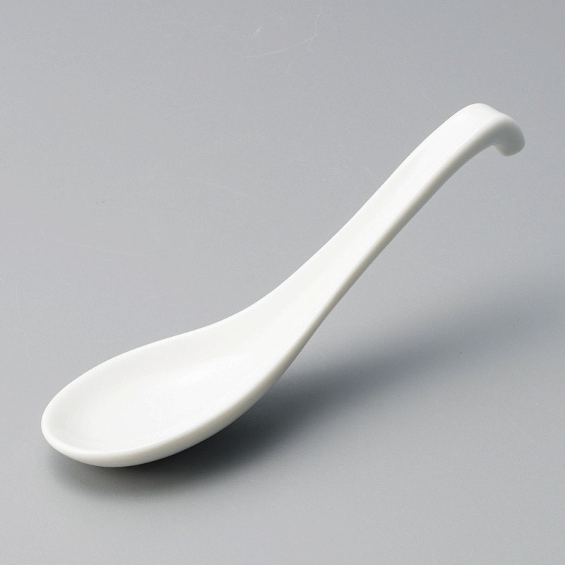 金正陶器 白ラーメンレンゲ 1個(ご注文単位1個)【直送品】