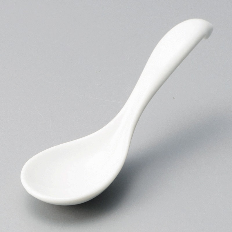 金正陶器 白多用レンゲ 1個(ご注文単位1個)【直送品】