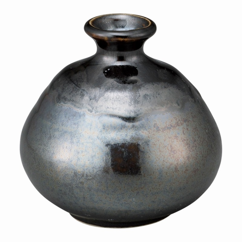 金正陶器 イブン銀ミニ花瓶 1個(ご注文単位1個)【直送品】