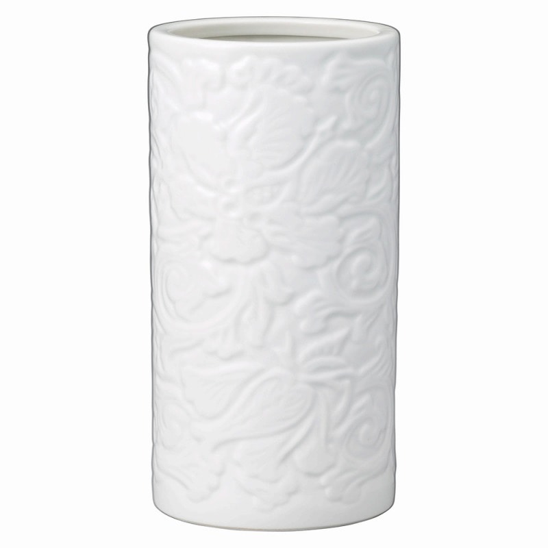 金正陶器 白唐草ズンド8号 1個(ご注文単位1個)【直送品】