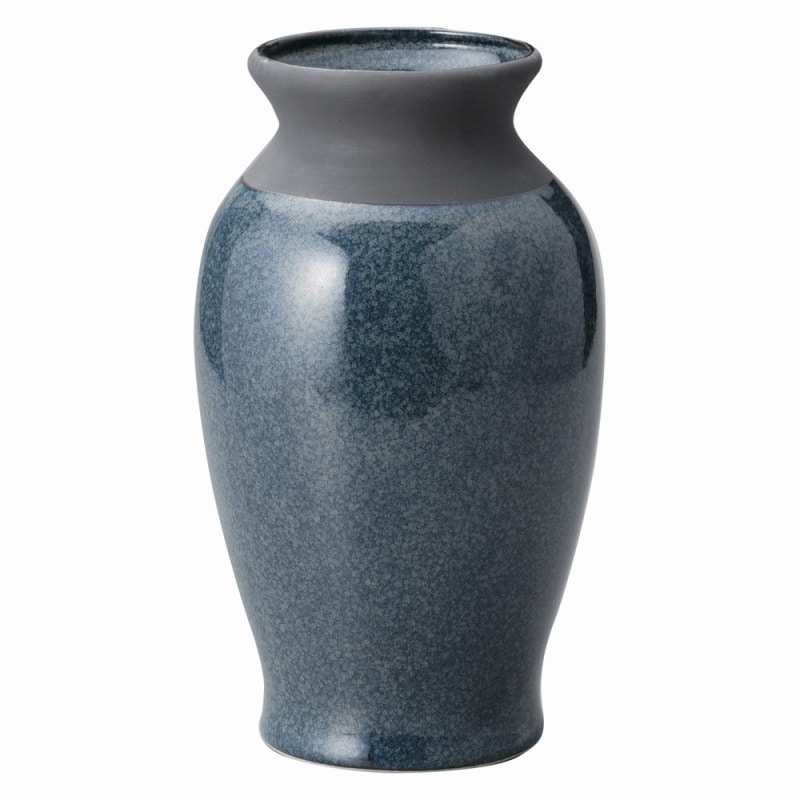 金正陶器 ナマコぬりワケ7号ドイツ花瓶 1個(ご注文単位1個)【直送品】