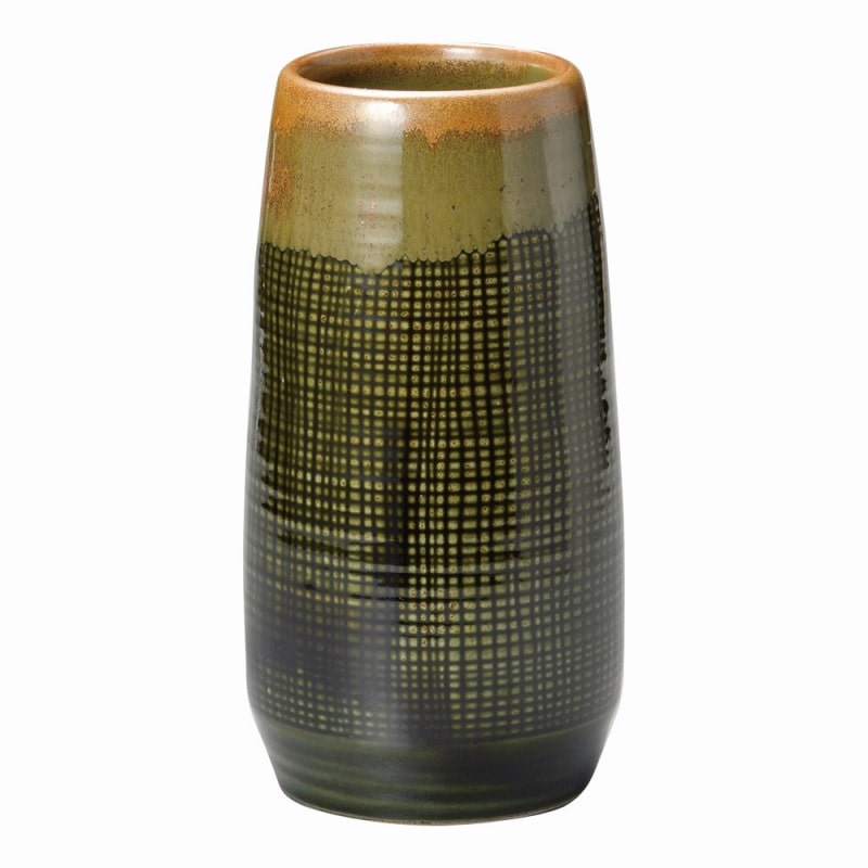 金正陶器 織部布目花瓶 1個(ご注文単位1個)【直送品】