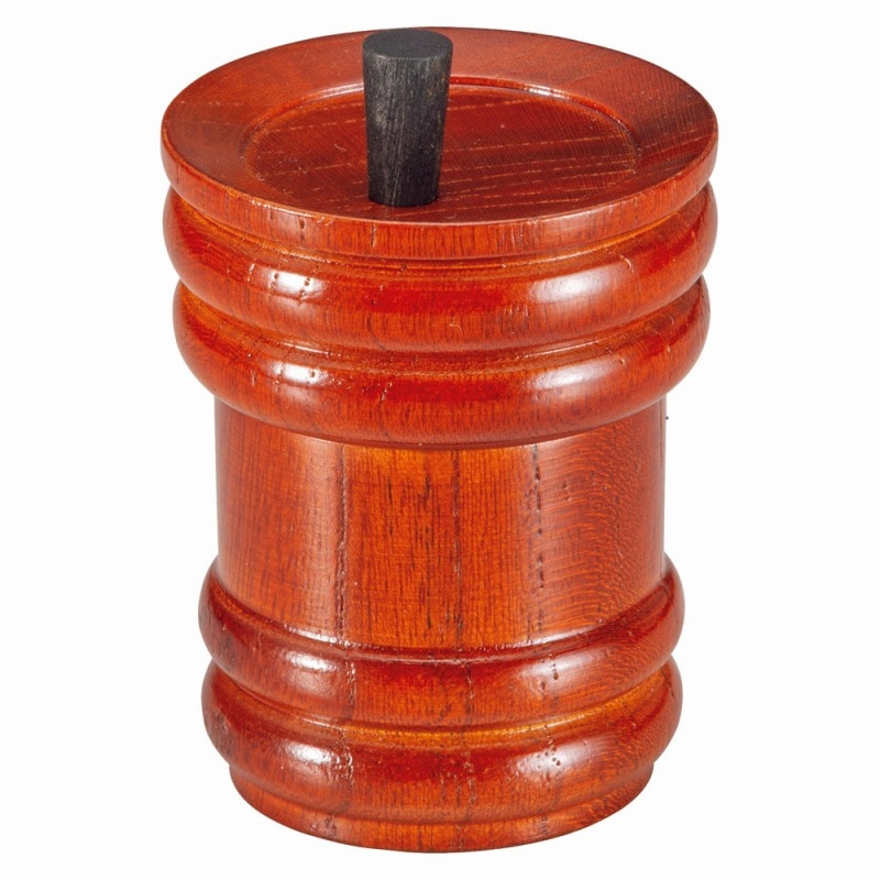 金正陶器 樽型七味入(小)(茶) 1個(ご注文単位1個)【直送品】