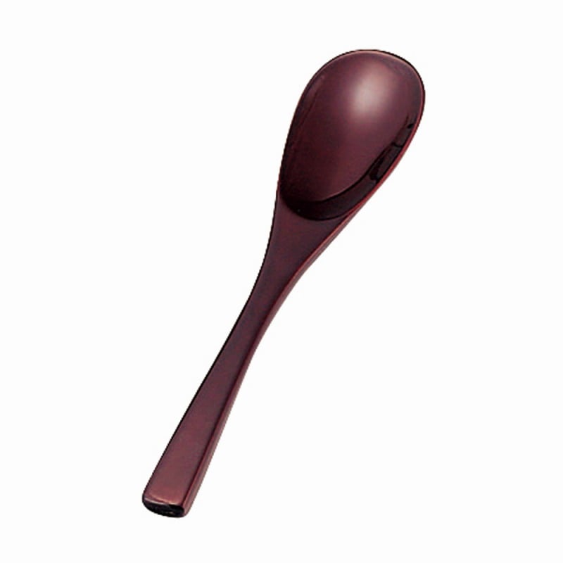 金正陶器 本漆コーヒースプーン(溜) 1個(ご注文単位1個)【直送品】