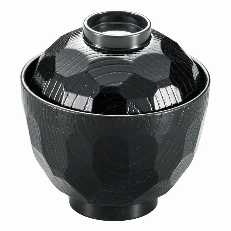 金正陶器 総黒32亀甲小吸椀 1個(ご注文単位1個)【直送品】