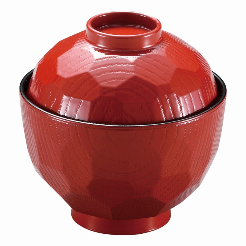 金正陶器 朱内黒31亀甲小吸椀 1個(ご注文単位1個)【直送品】