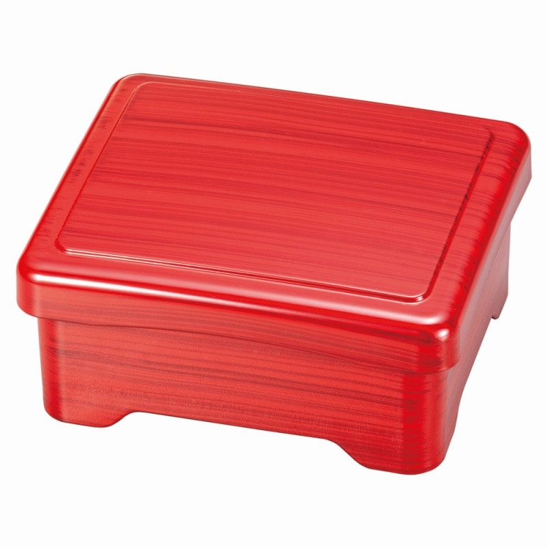 金正陶器 ﾜｲﾝｶｽﾘ内朱 足付丼重 1個（ご注文単位1個）【直送品】