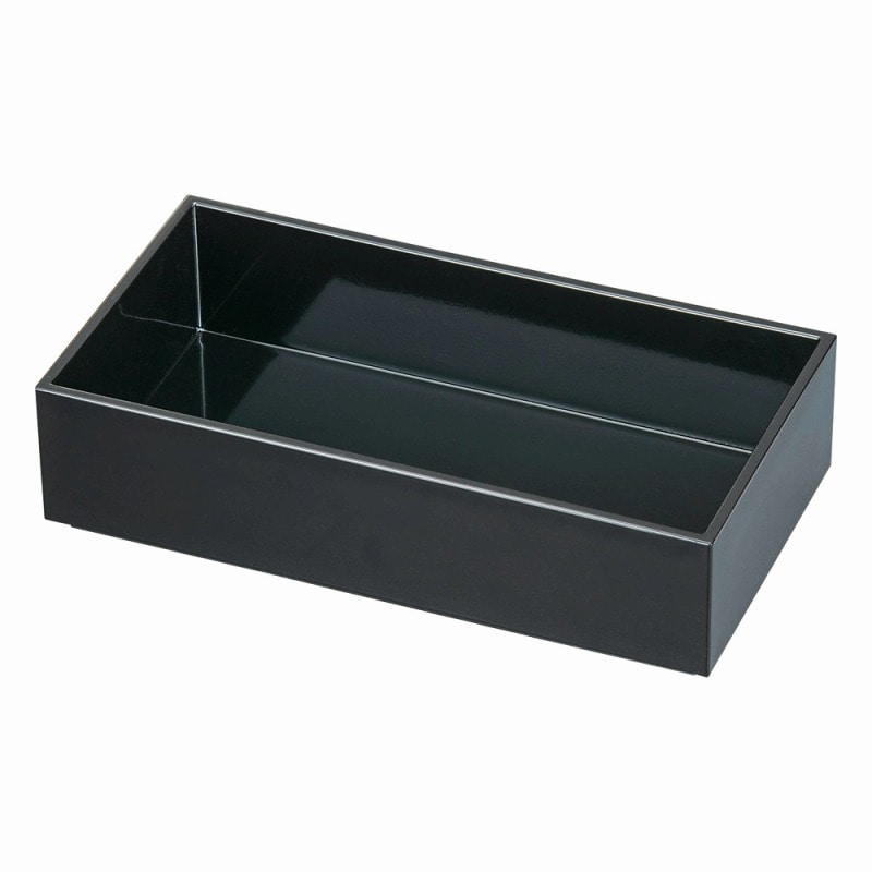 金正陶器 総黒 75 長手弁当(親) 1個(ご注文単位1個)【直送品】