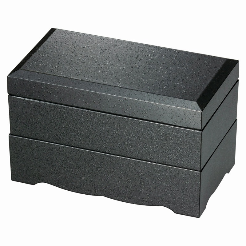 金正陶器 黒石目内黒 60雅弁当(中合親) 1個(ご注文単位1個)【直送品】