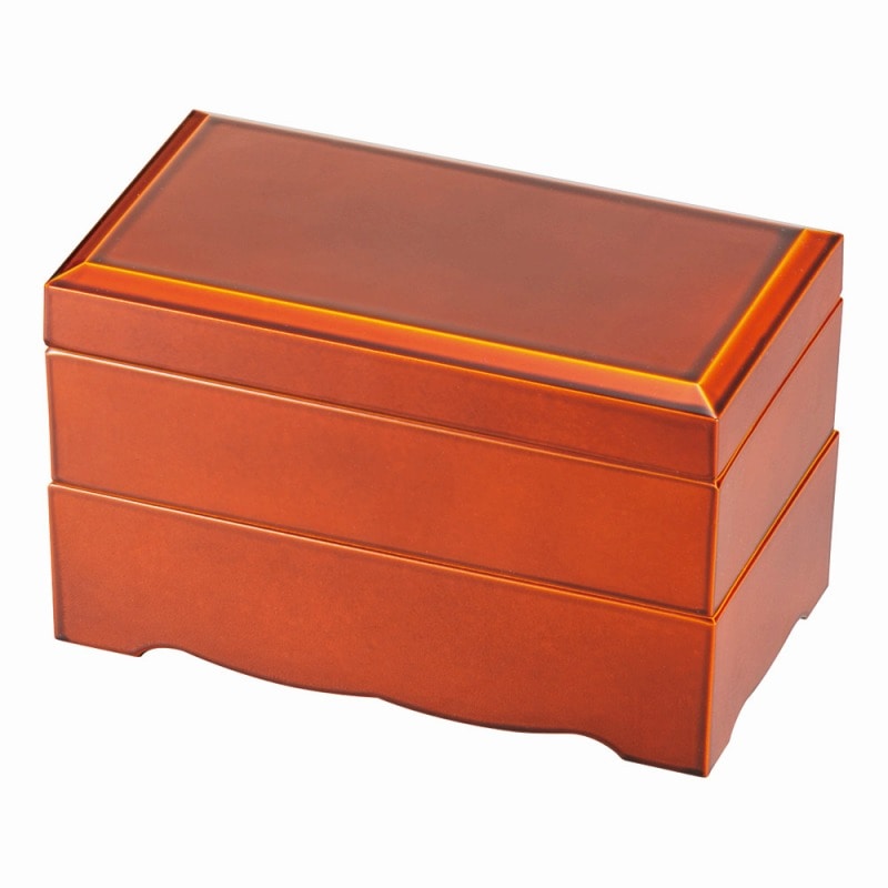 金正陶器 総春慶 60雅弁当(中合親) 1個(ご注文単位1個)【直送品】