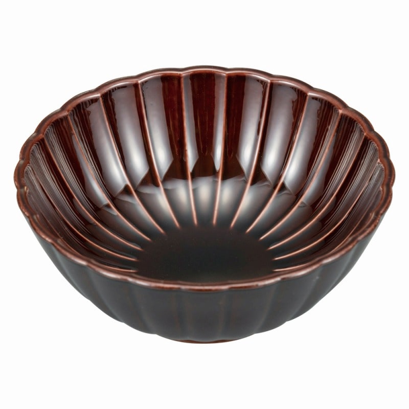 金正陶器 溜 26菊小鉢 1個(ご注文単位1個)【直送品】