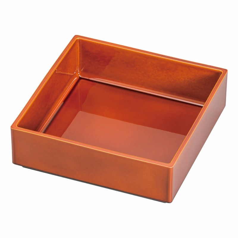 金正陶器 春慶(漆風塗)裏黒 65漆遊重 深親 1個(ご注文単位1個)【直送品】