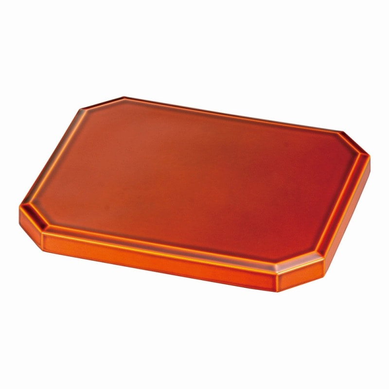 金正陶器 総春慶長手隅切重(蓋) 1個(ご注文単位1個)【直送品】