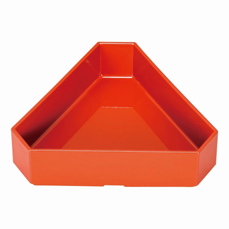 金正陶器 総朱 袴形盛器 1個(ご注文単位1個)【直送品】