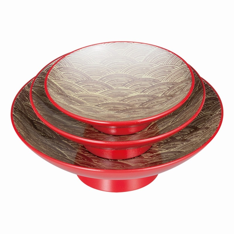 金正陶器 朱内銀 青海波 盃2.5寸 1個(ご注文単位1個)【直送品】