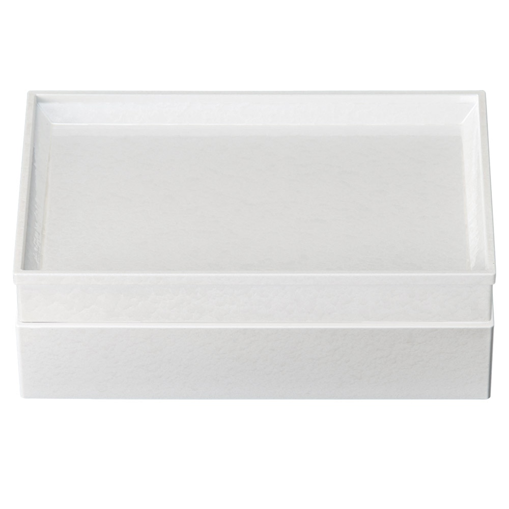 金正陶器 [TA]9寸長手花筐松花堂白ｱｸｱ内白ｵﾔ 1個（ご注文単位1個）【直送品】