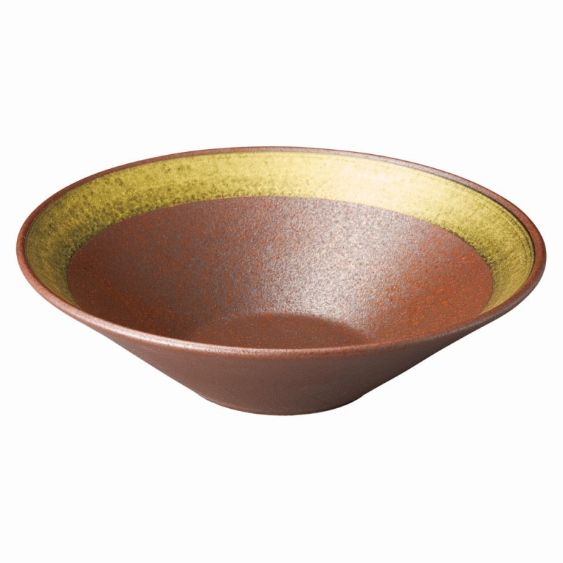 金正陶器 備前黒金溶彩 8寸深鉢 1個(ご注文単位1個)【直送品】