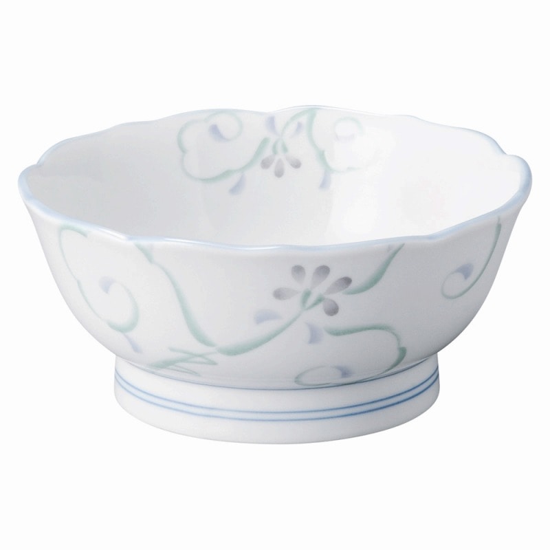 金正陶器 ほたる草 桔梗形刺身鉢 1個(ご注文単位1個)【直送品】