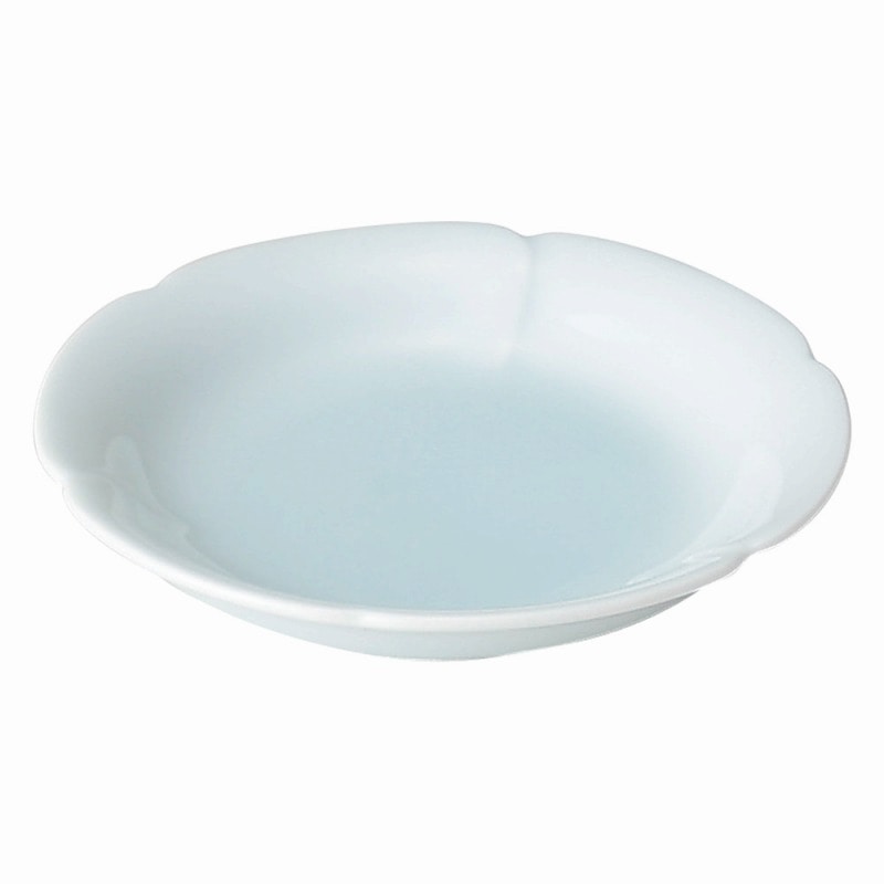 金正陶器 青白磁 手造風4.0皿 1個(ご注文単位1個)【直送品】