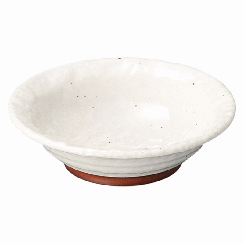 金正陶器 粉引石目 4.0鉢 1個(ご注文単位1個)【直送品】