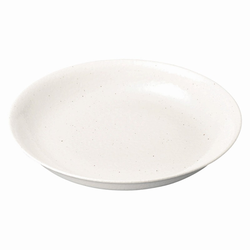 金正陶器 粉引石目 新型12.0皿 1個(ご注文単位1個)【直送品】