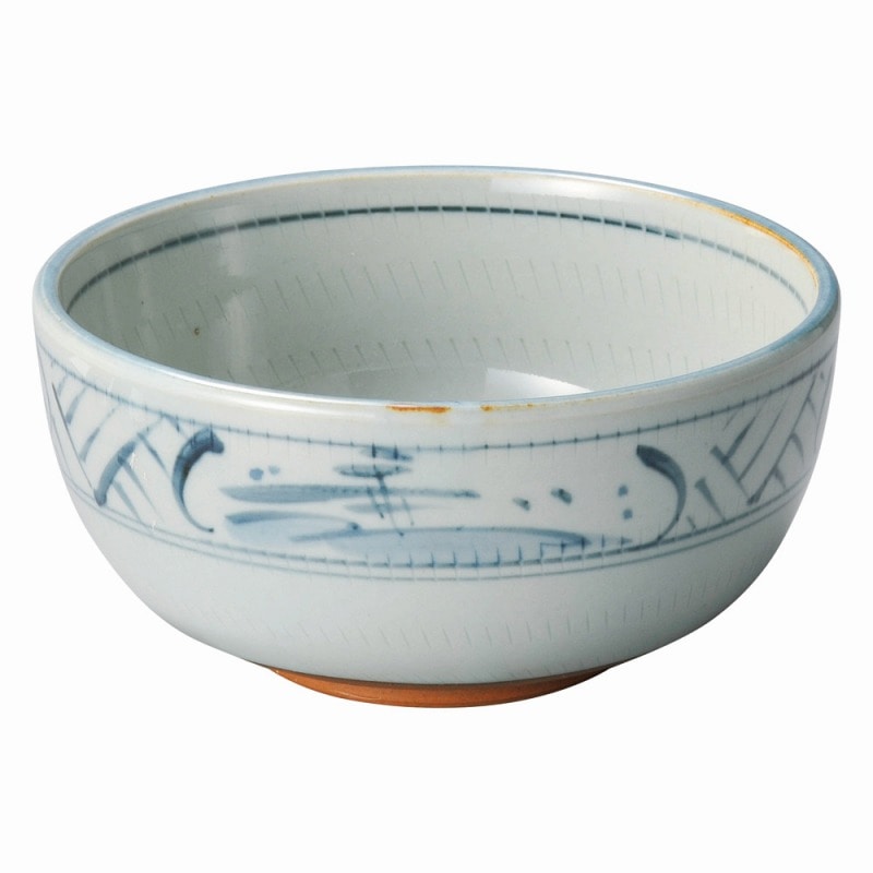 金正陶器 トチリ山水 丸形6.0ボール 1個(ご注文単位1個)【直送品】