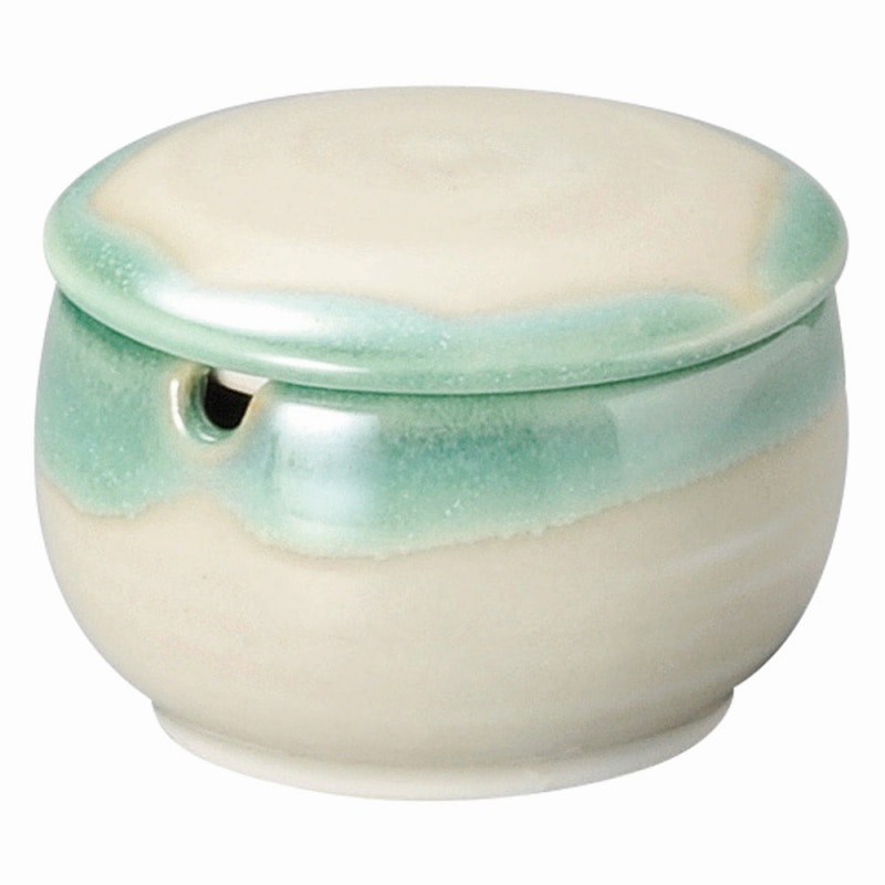 金正陶器 緑水 辛子入 1個(ご注文単位1個)【直送品】