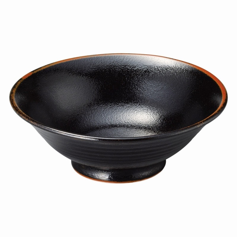 金正陶器 ゆず天目 反7.0丼 1個(ご注文単位1個)【直送品】