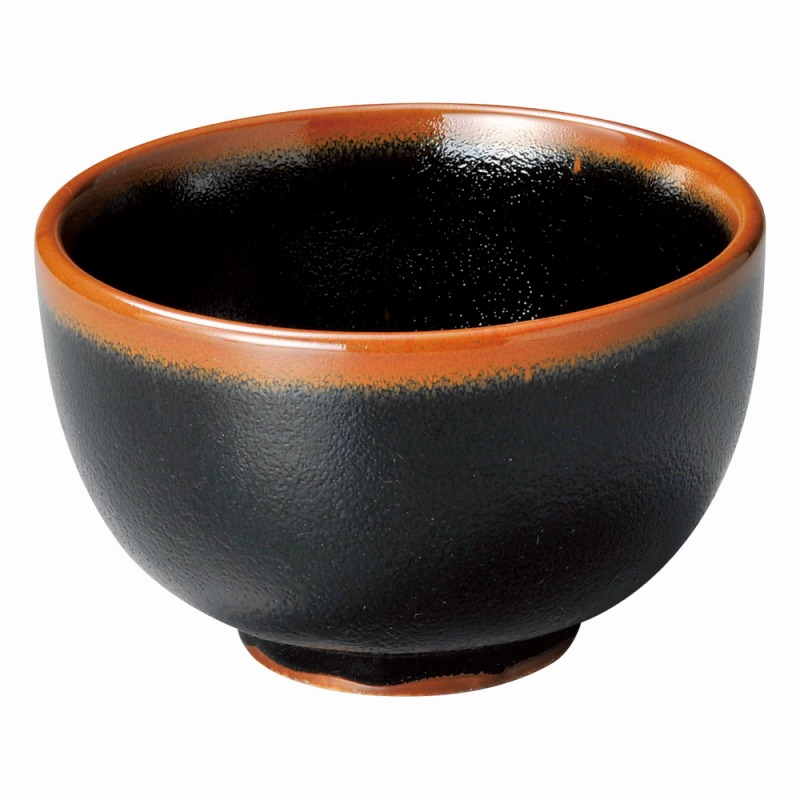 金正陶器 ゆず天目　夏目5.0丼 1個（ご注文単位1個）【直送品】