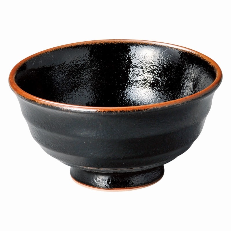 金正陶器 ゆず天目　5.5反深丼 1個（ご注文単位1個）【直送品】